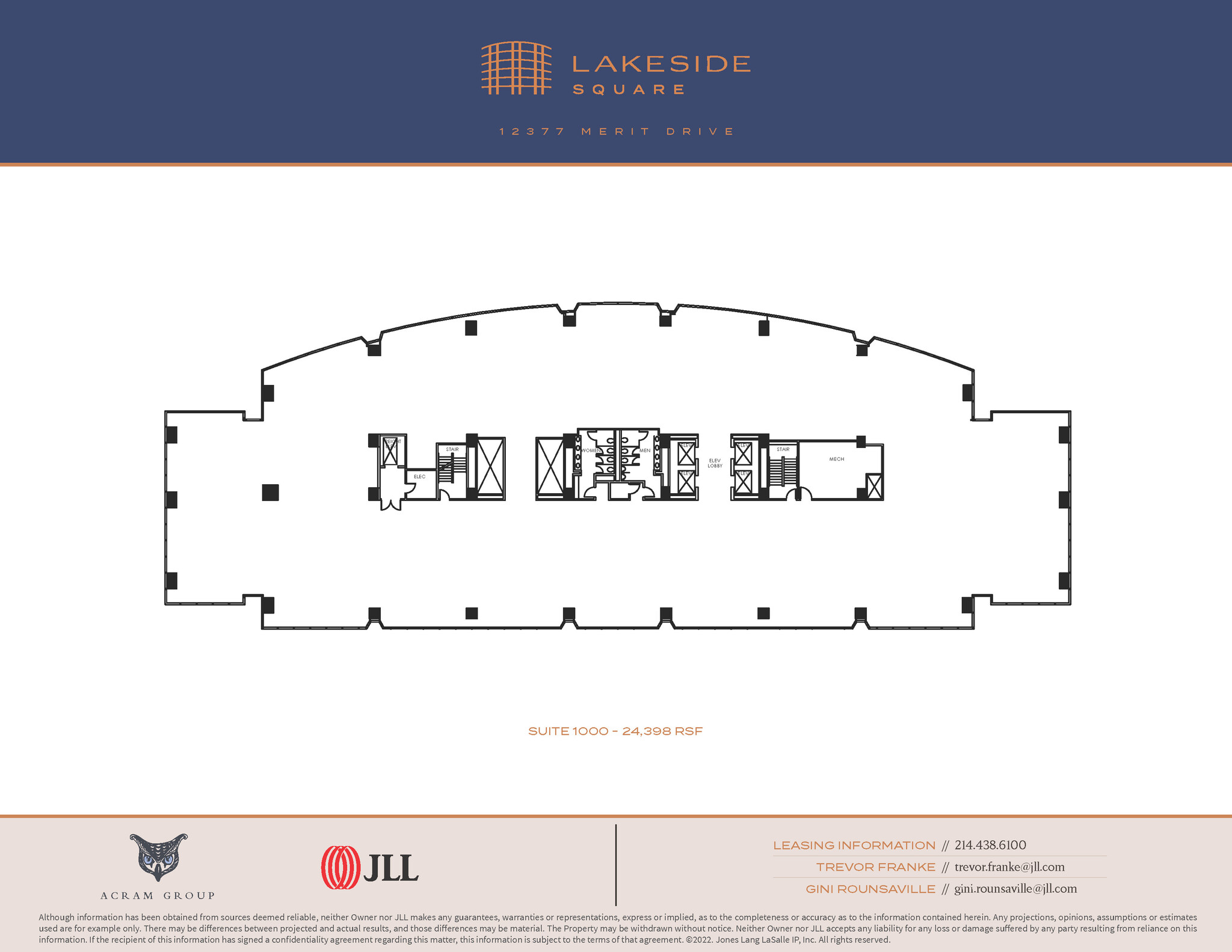 12377 Merit Dr, Dallas, TX à louer Plan d’étage– Image 1 sur 1