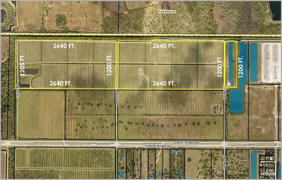 2400 102nd St, Vero Beach, FL à vendre - Aérien – Image 3 sur 4