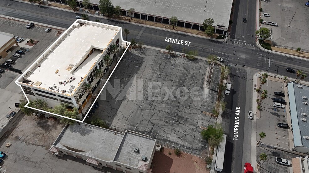 4710-4740 S Arville St, Las Vegas, NV à louer - Aérien – Image 3 sur 22