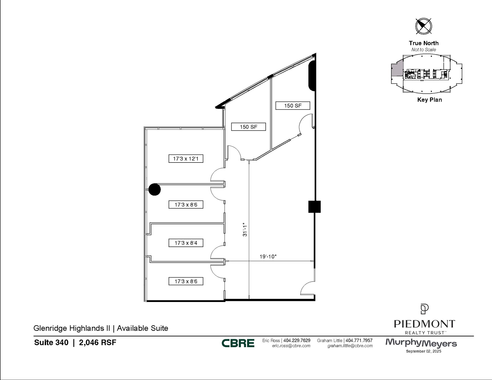 5555 Glenridge Connector, Atlanta, GA à louer Plan d’étage– Image 1 sur 1