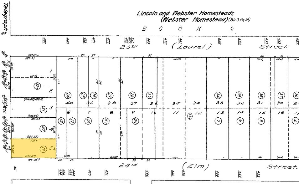 2404 Telegraph Ave, Oakland, CA à louer - Plan cadastral – Image 3 sur 3