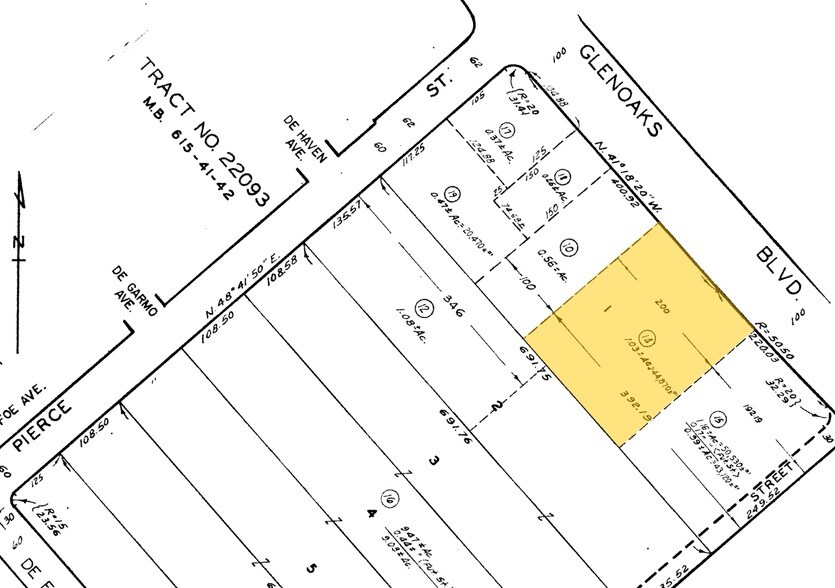 11015 Glenoaks Blvd, Pacoima, CA à louer - Plan cadastral – Image 3 sur 3
