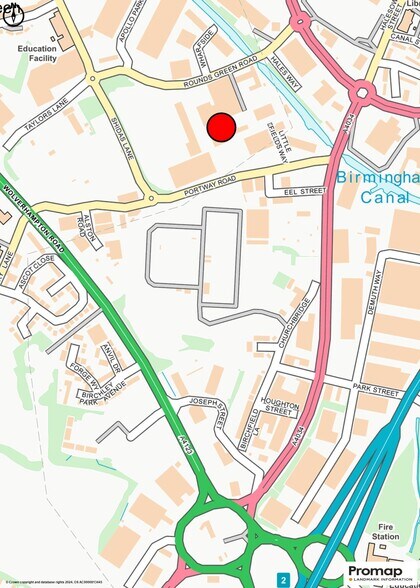 Rounds Green Rd, Oldbury à vendre - Carte – Image 3 sur 4