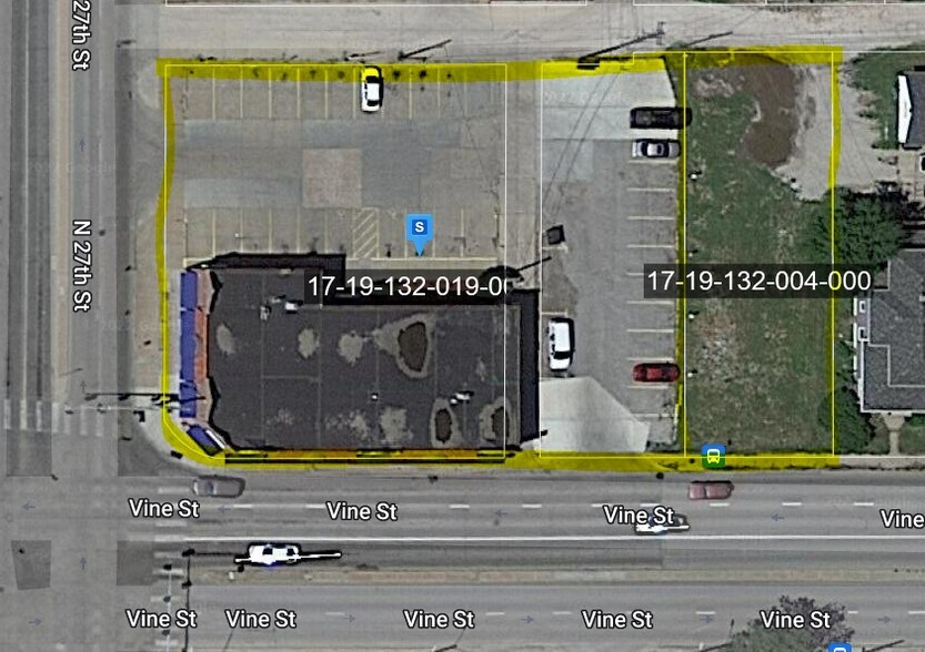 800 N 27th St, Lincoln, NE à louer - Plan cadastral – Image 2 sur 2