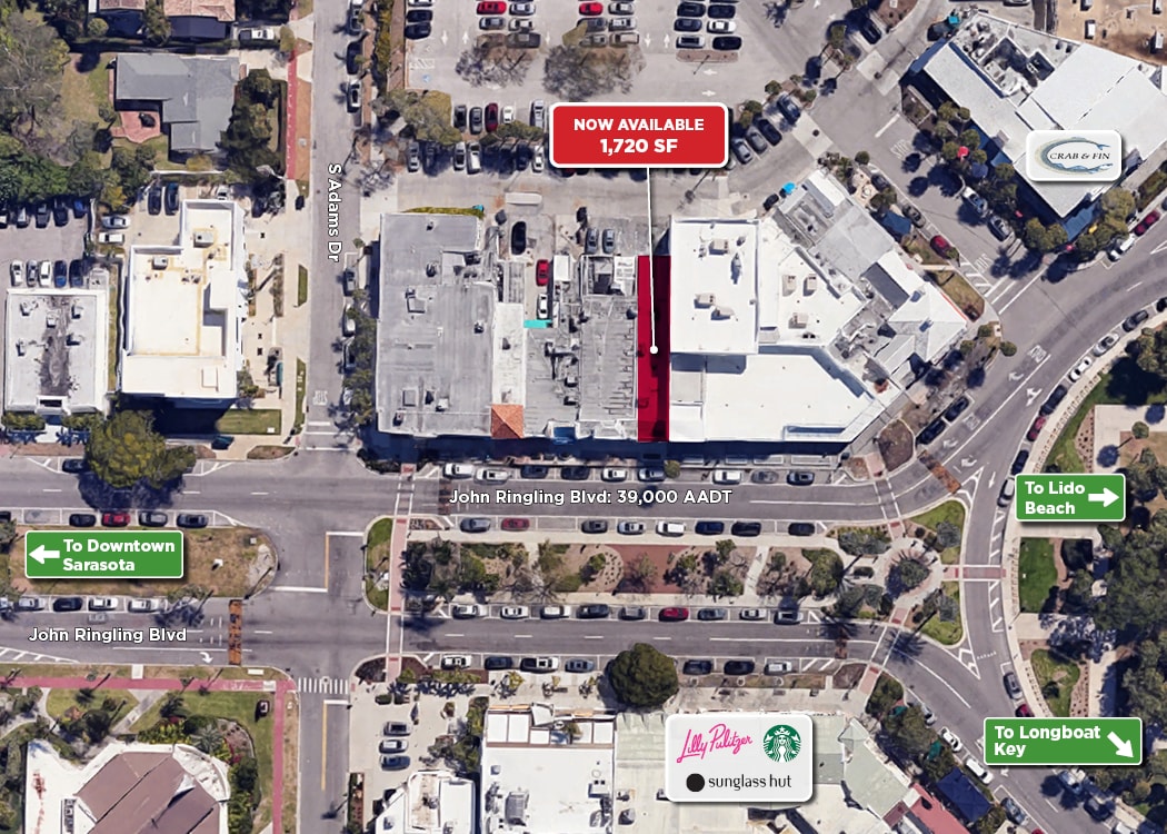 464 John Ringling Blvd, Sarasota, FL à louer Photo de l’immeuble– Image 1 sur 2