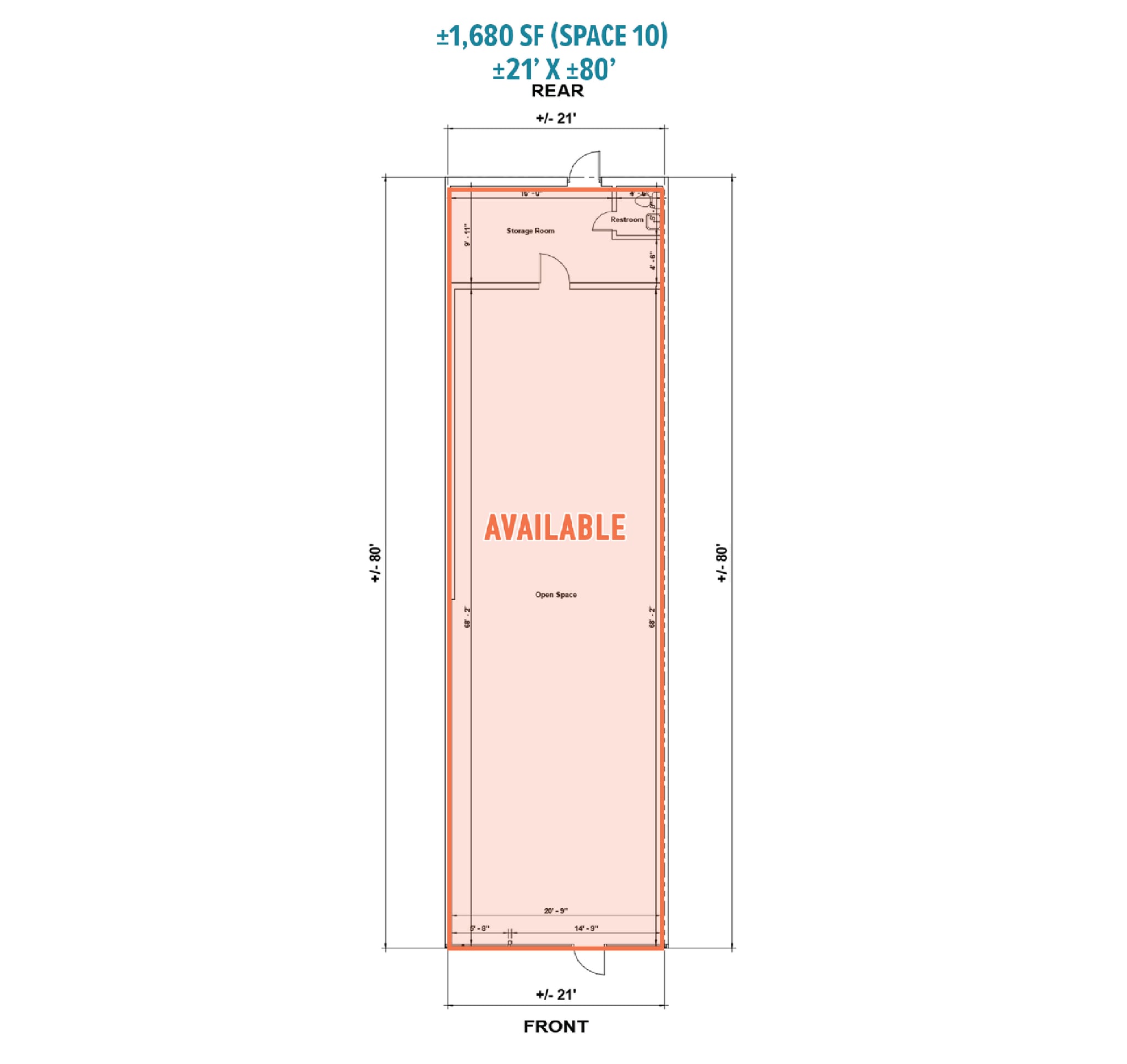 344 US Highway 9, Lanoka Harbor, NJ à louer Plan d’étage– Image 1 sur 4