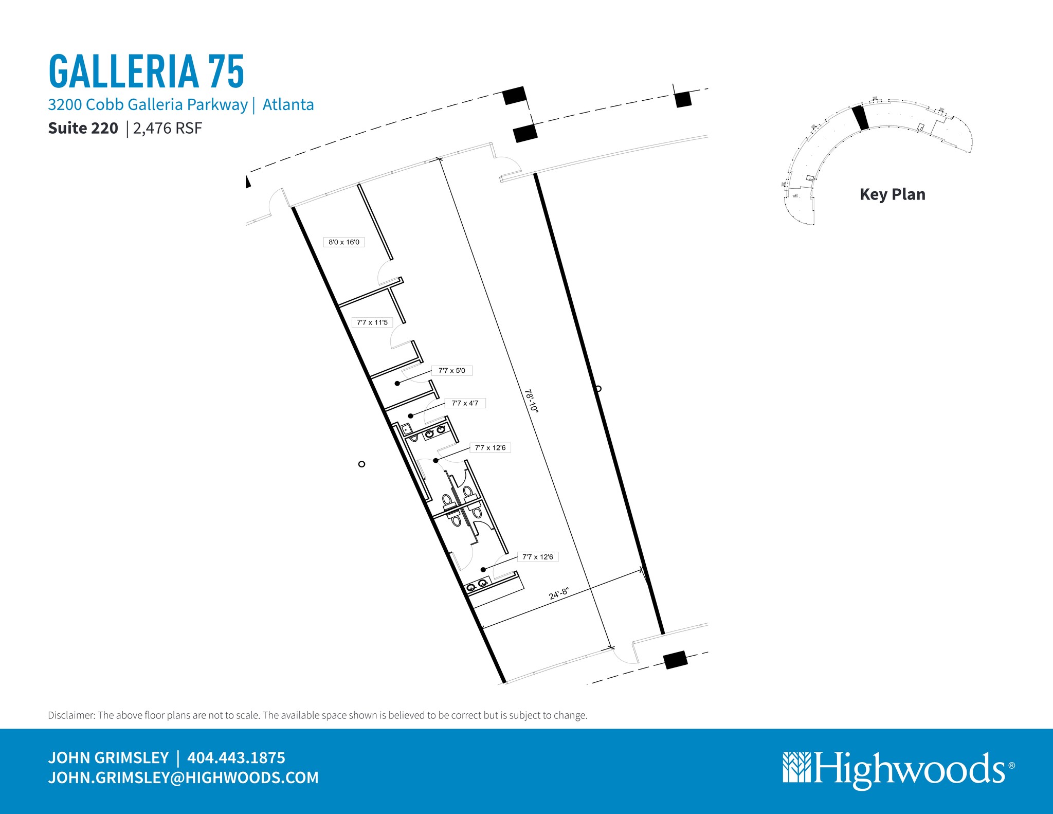 3200 Cobb Galleria Pky SE, Atlanta, GA à louer Plan de site– Image 1 sur 1