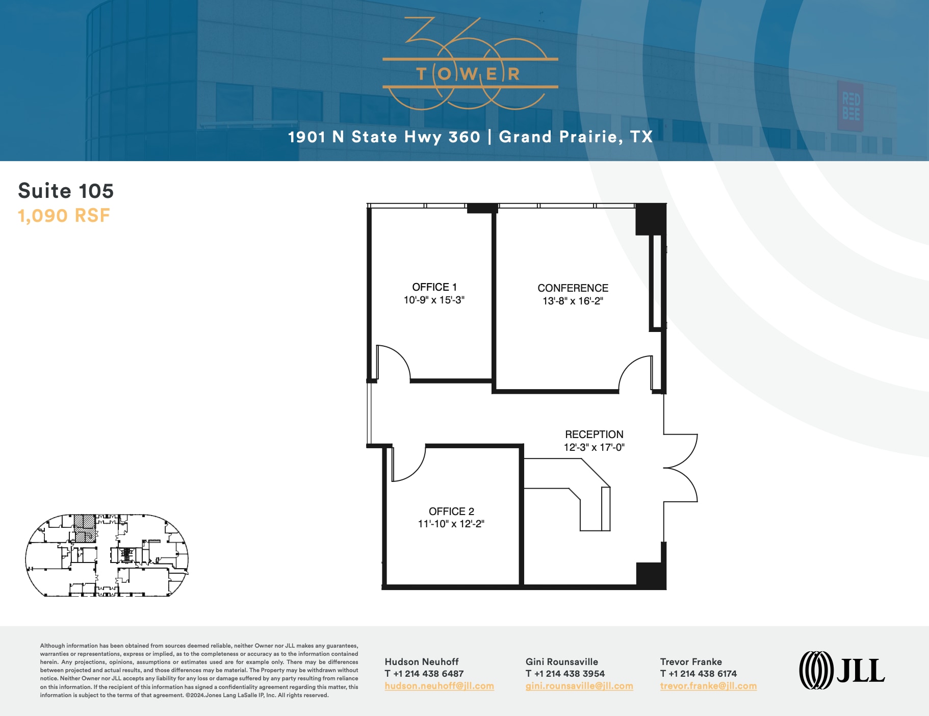 1901 N State Highway 360, Grand Prairie, TX à louer Plan d’étage– Image 1 sur 1