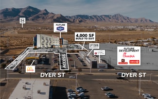 Plus de détails pour 9459 Dyer St, El Paso, TX - Terrain à vendre