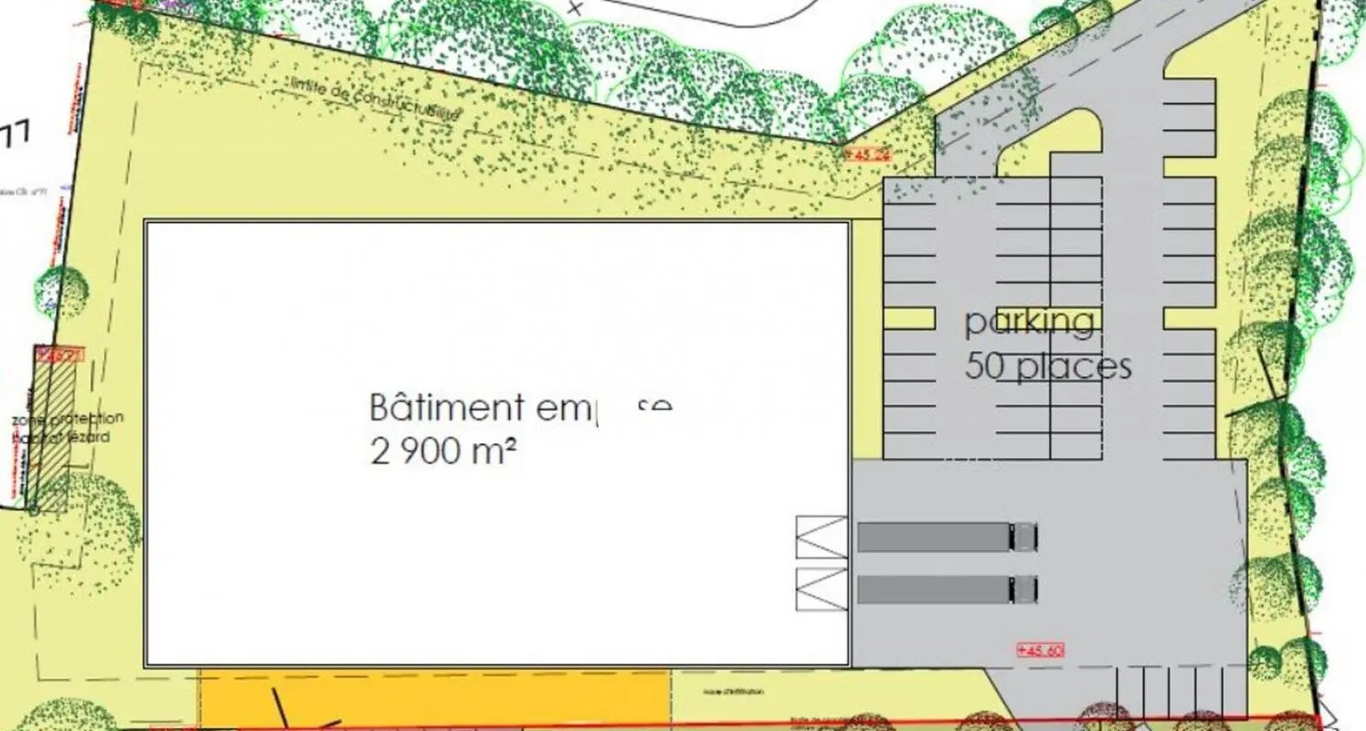Local d'activités dans Haute-Goulaine à vendre Plan de site– Image 1 sur 2