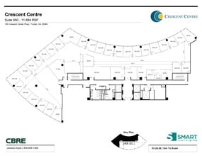 100 Crescent Centre Pky, Tucker, GA à louer Plan d’étage– Image 1 sur 1