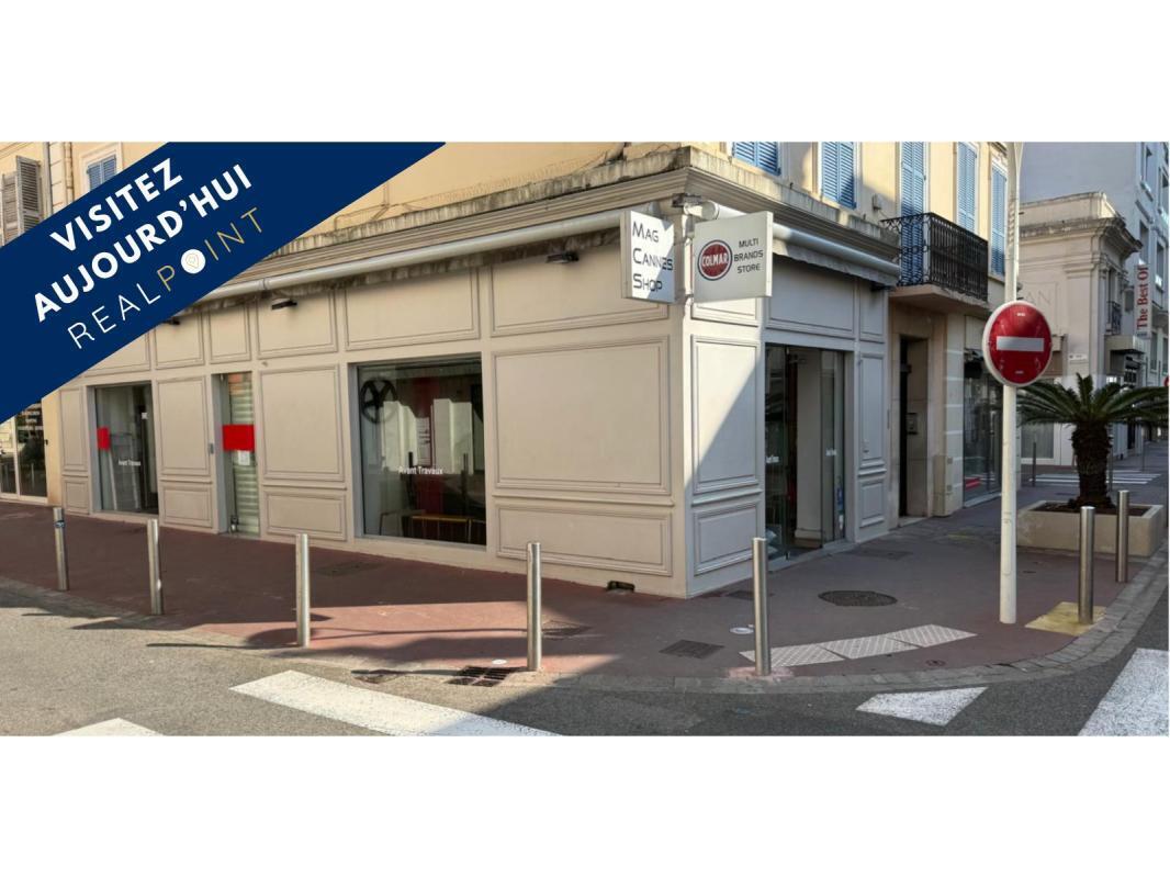 Local commercial dans Cannes à louer Photo de l’immeuble– Image 1 sur 10