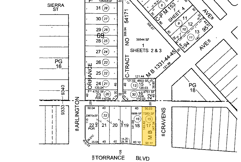 2103 Torrance Blvd, Torrance, CA à louer - Plan cadastral – Image 2 sur 4