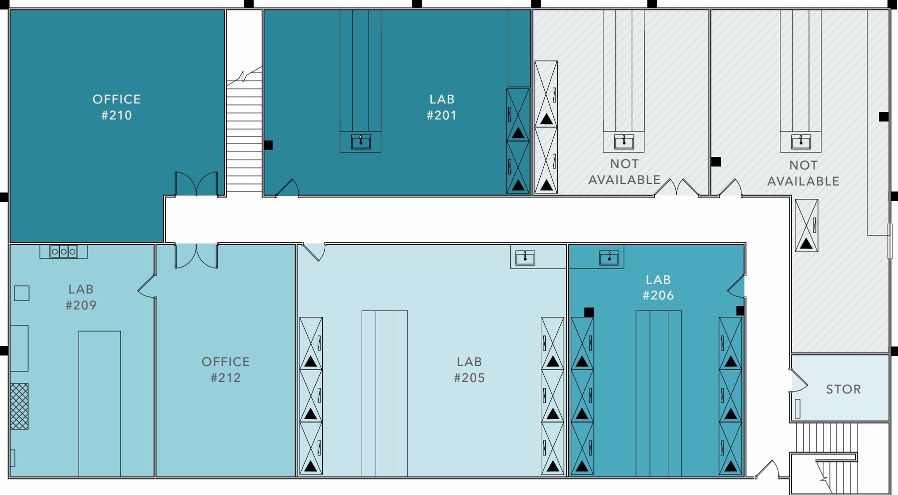 407 Cabot Rd, South San Francisco, CA à louer Plan d’étage– Image 1 sur 1