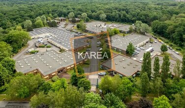 Croissy-Beaubourg - Vue aérienne  vue de carte