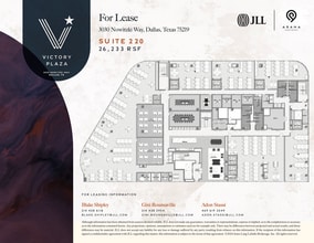 3030 Nowitzki Way, Dallas, TX à louer Plan d’étage– Image 1 sur 1