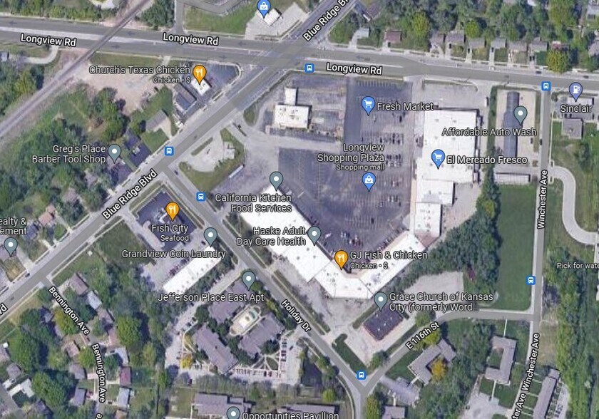 11511 Blue Ridge Blvd & Holiday Dr, Kansas City, MO à louer - Aérien – Image 1 sur 2