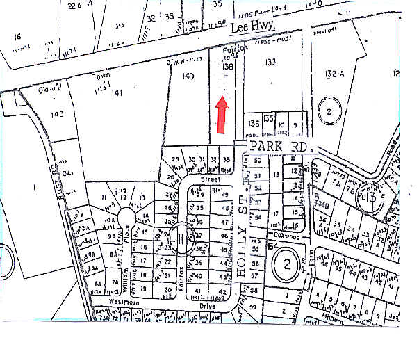 11085 Lee Hwy, Fairfax, VA à louer - Plan cadastral – Image 2 sur 4