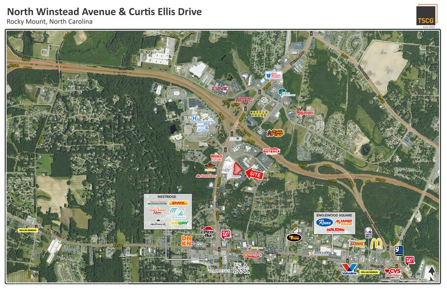 Winstead Avenue & Curtis Ellis Drive, Rocky Mount, NC à louer - Photo de l’immeuble – Image 2 sur 3