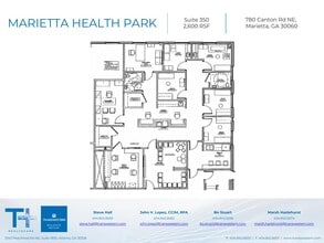 780 Canton Rd NE, Marietta, GA à louer Plan d’étage– Image 1 sur 1