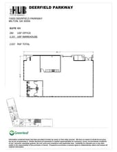 13000 Deerfield Pky, Alpharetta, GA à louer Plan d’étage– Image 1 sur 1