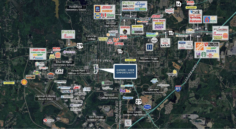 1000 Elm St, Lagrange, GA à vendre - Photo de l’immeuble – Image 1 sur 1