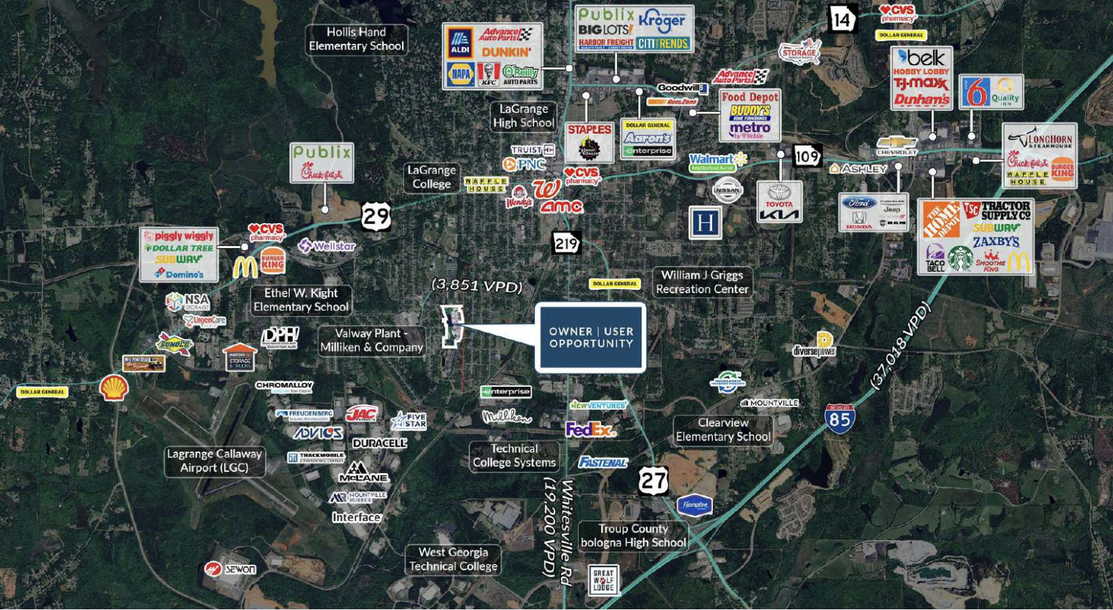 1000 Elm St, Lagrange, GA à vendre Photo de l’immeuble– Image 1 sur 2