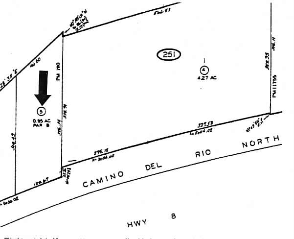3456 Camino del Rio N, San Diego, CA à louer - Plan cadastral – Image 3 sur 8
