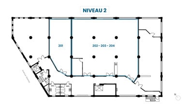 400 Av Atlantic, Montréal, QC à louer Plan d’étage– Image 1 sur 1