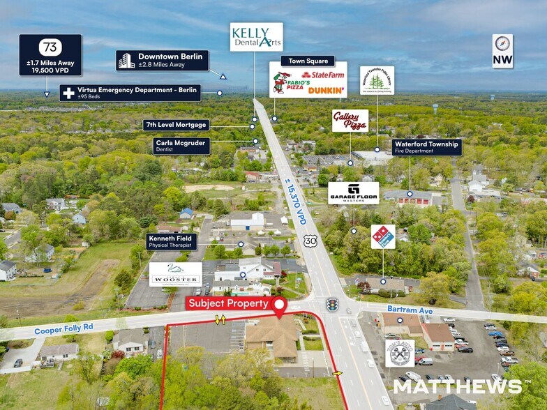 451 White Horse Pike, Atco, NJ à vendre - Photo de l’immeuble – Image 3 sur 3