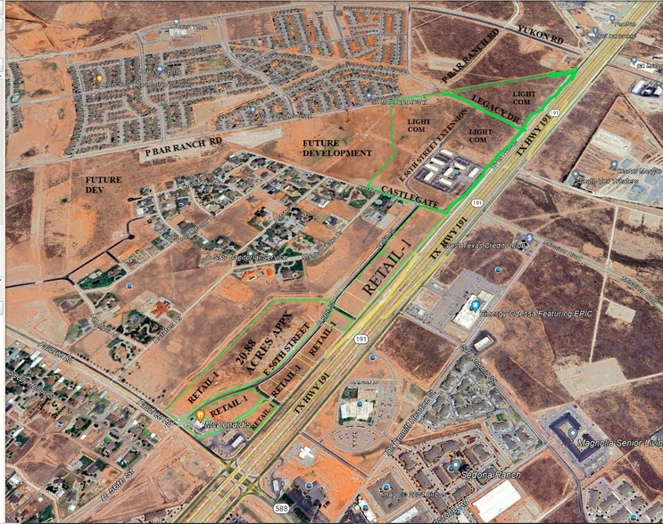 8433 TX-191, Odessa, TX à vendre - Aérien – Image 1 sur 5