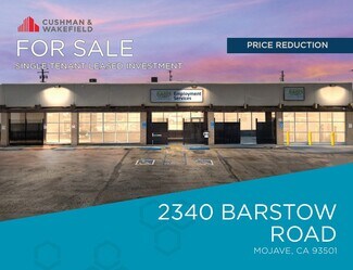 Plus de détails pour 2340 Barstow Rd, Mojave, CA - Local commercial à vendre