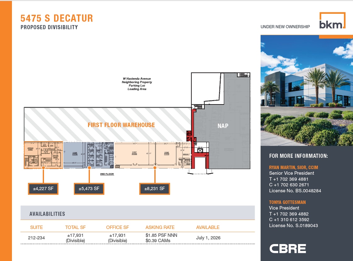 5475 S Decatur Blvd, Las Vegas, NV à louer Photo intérieure– Image 1 sur 1