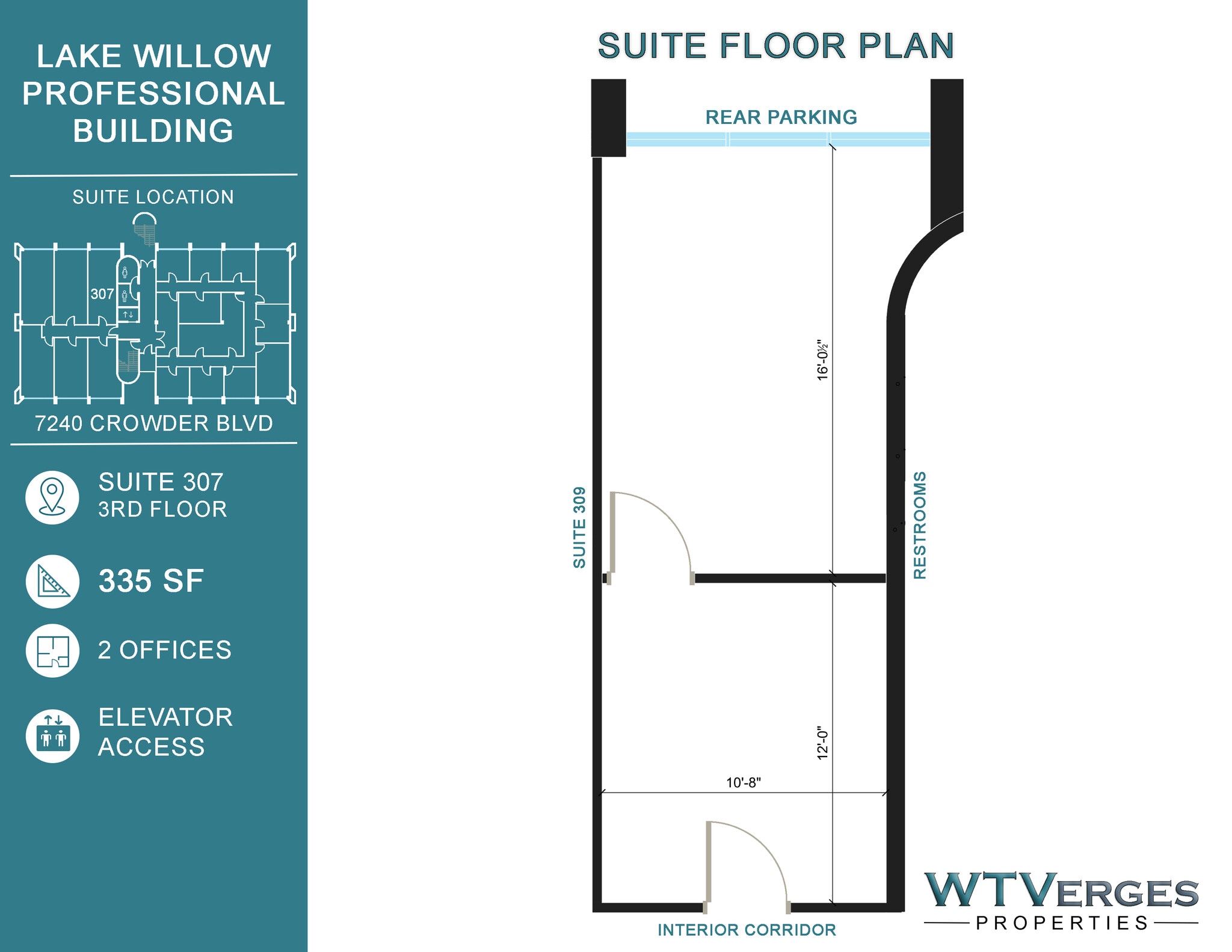 7240 Crowder Blvd, New Orleans, LA à louer Plan d’étage– Image 1 sur 5
