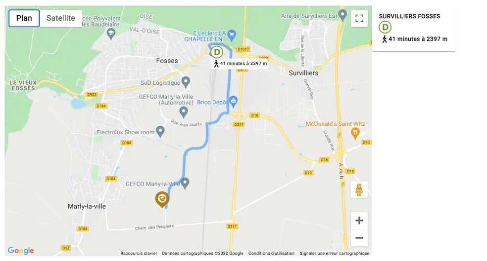 Industriel/Logistique dans Marly-la-Ville à louer - Photo de l’immeuble – Image 3 sur 4