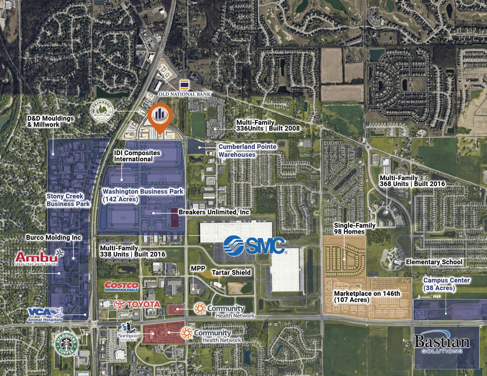 Cumberland Rd – Noblesville – Land | 2.50 AC, Noblesville, IN à vendre Autre– Image 1 sur 6