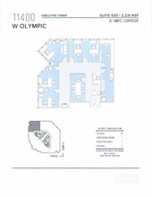 11400 W Olympic Blvd, Los Angeles, CA à louer Plan de site– Image 1 sur 8