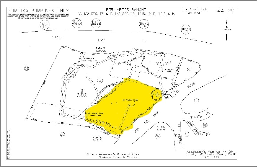 783 Rio Del Mar Blvd, Aptos, CA à louer - Plan cadastral – Image 3 sur 3
