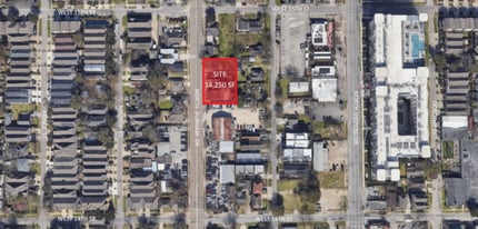 1428-1432 N Durham Dr, Houston, TX - Vue aérienne vue de carte
