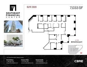 200 S Biscayne Blvd, Miami, FL à louer Plan de site– Image 1 sur 8