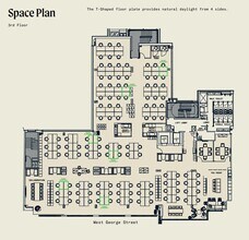 151 West George St, Glasgow à louer Plan d’étage– Image 2 sur 2