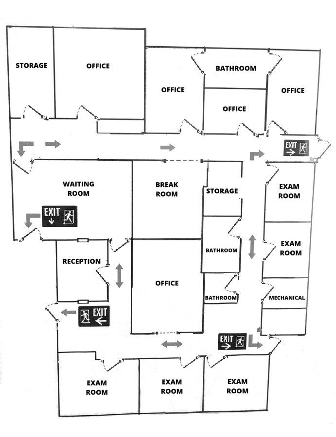 500 Memorial Cir, Ormond Beach, FL 32174 - Lot A&B - - Plan d’étage - Image 1 of 13