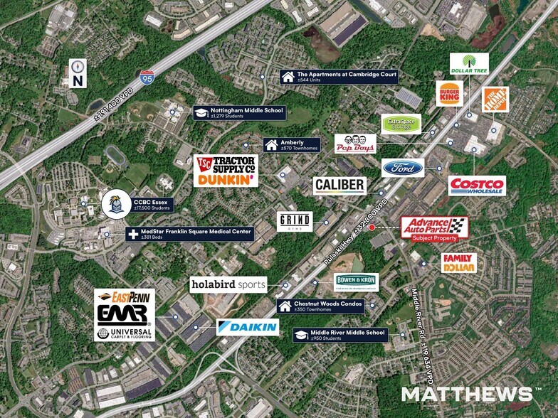 9523 Pulaski Hwy, Middle River, MD à vendre - Photo de l’immeuble – Image 3 sur 3