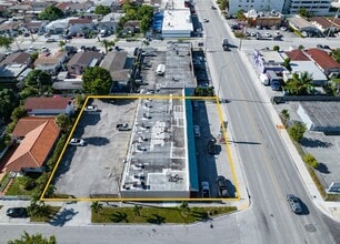 1200-1240 E 4th Ave, Hialeah, FL - Vue aérienne vue de carte