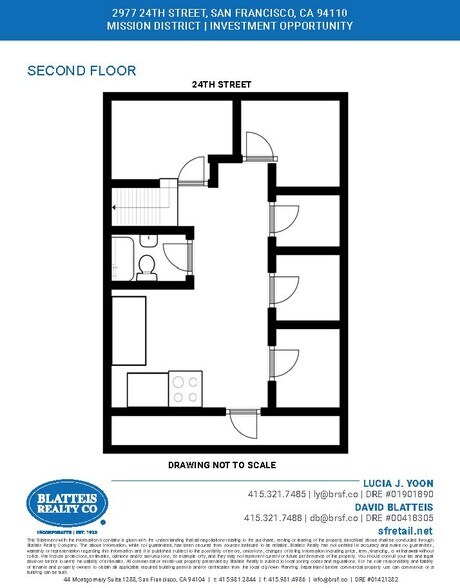 2979 24th St, San Francisco, CA à vendre - Plan d’étage – Image 2 sur 2