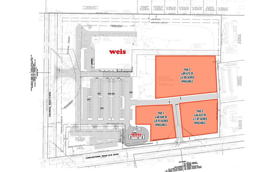 4330 Linglestown Rd, Harrisburg, PA à louer - Plan de site – Image 2 sur 2