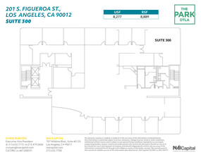 261 S Figueroa St, Los Angeles, CA à louer Plan d’étage– Image 1 sur 7