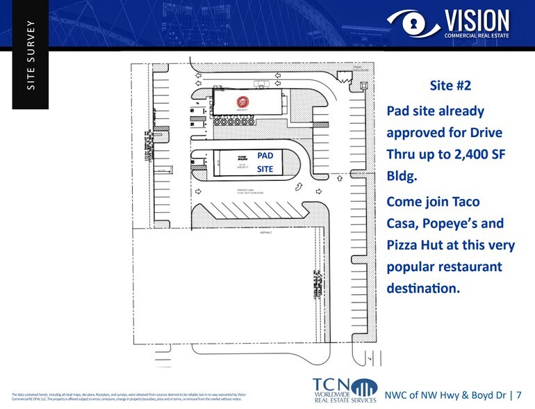 701 E Northwest Hwy, Grapevine, TX à vendre - Plan de site – Image 3 sur 3