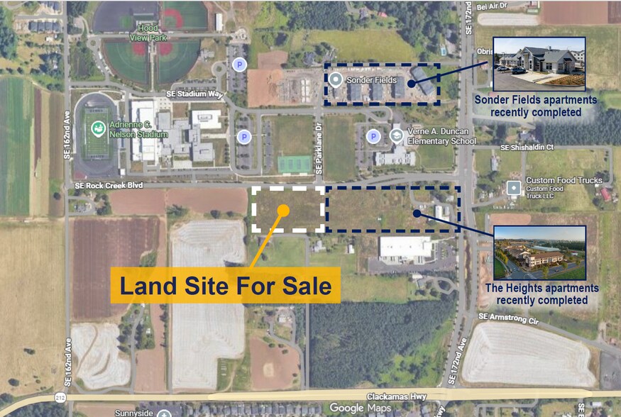 SE Rock Creek Blvd & SE Parklane, Happy Valley, OR à vendre - Aérien – Image 1 sur 1