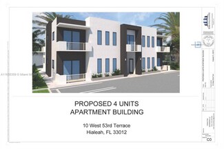Plus de détails pour 10 W 53rd Ter, Hialeah, FL - Terrain à vendre